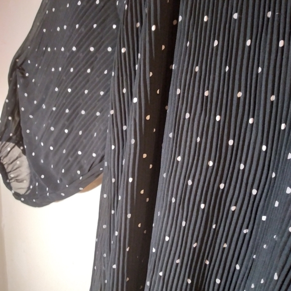 Michel Studio Plus Flowy Polka-dot Dress Size 20 - Picture 2 of 5